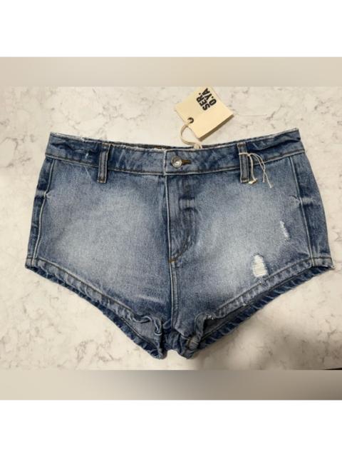 Other Designers NWT SER.O.YA Nancy‎ Micro Denim Shorts High Tide Sz 26