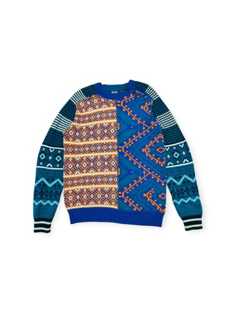 Other Designers Just Cavalli patterned knitted Sweater