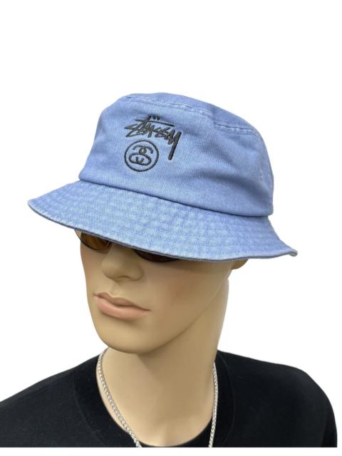 Stüssy Vintage STUSSY Embroidery Logo Bucket Hat