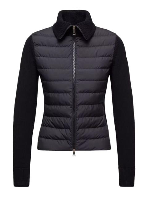Moncler Moncler Women Padded Wool Zip-Up Cardigan