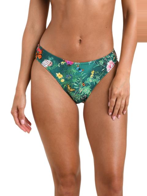 L'AGENCE L'AGENCE Nicole Chardona Bikini Bottoms in Green Multi at Nordstrom