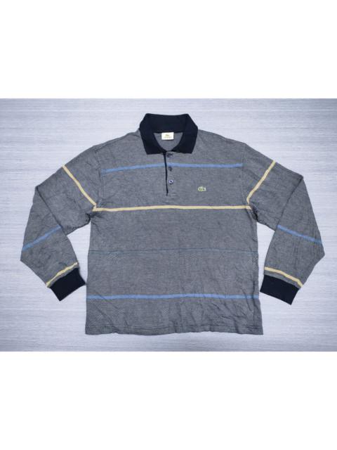 Other Designers Lacoste × Vintage - Vintage LACOSTE Long Sleeve Collar T Shirt