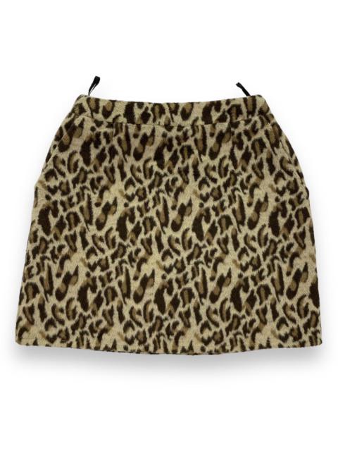 Other Designers Le Grande Bleu (L.G.B.) - Cryx Leopard Skirt