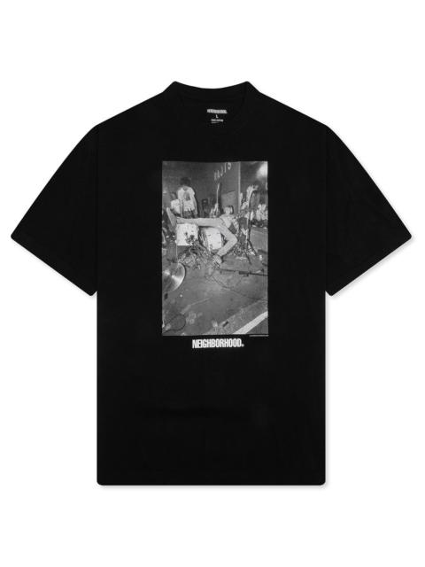NEIGHBORHOOD NEIGHBORHOOD X CHARLES PETERSON S/S TEE 3 - BLACK
