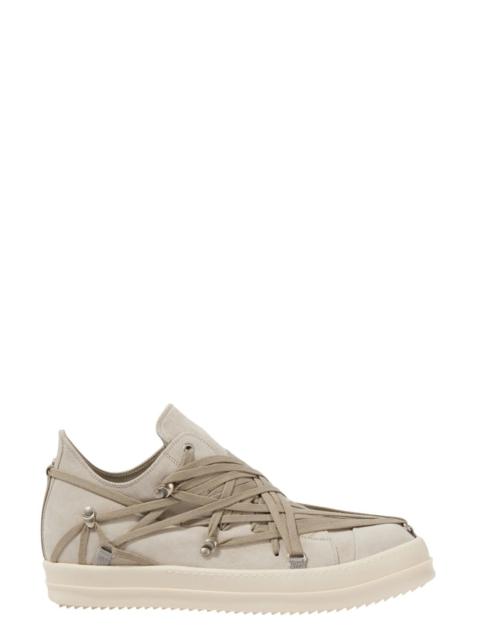 Rick Owens Women Megalace Sneakers In Suede