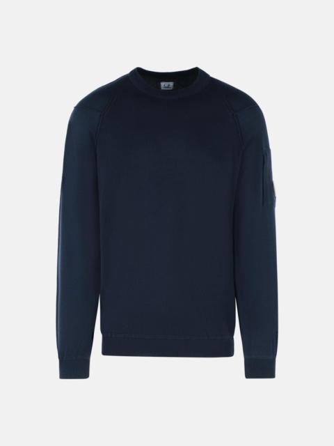 C.P. Company BLUE COTTON SWEATER