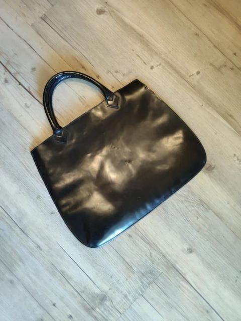 Comme Des Garçons ARCHIVE ! CDGxCDG patent leather bag