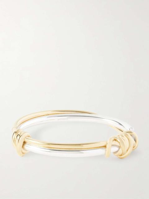 Gold and silver-tone bracelet Gold