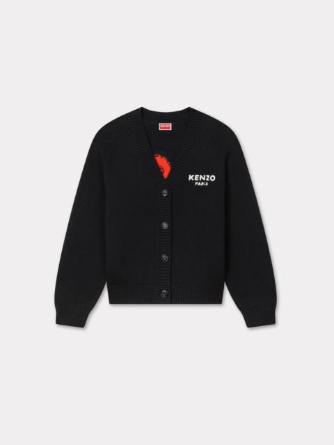 KENZO 'Boke Flower' cardigan in cotton wool