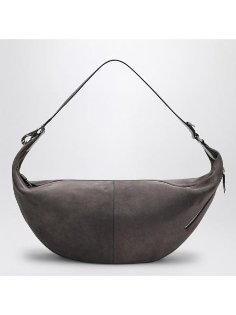Lemaire Lemaire Greige Quiver Clip Suede Bag Men