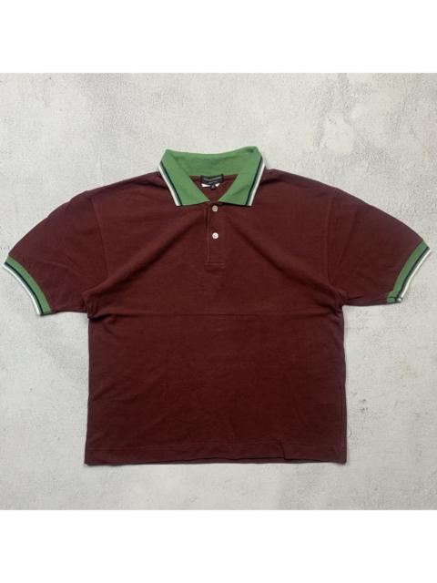 Comme des Garçons Homme Plus Comme Des Garcons Homme Plus CDG AD2007 Burgundy Polo Shirt