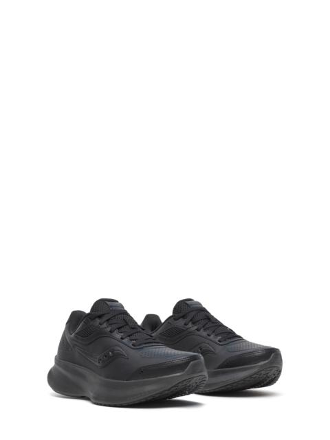 Saucony Saucony Integrity Metro Walking Sneaker in Triple Black at Nordstrom