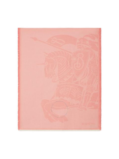 Burberry EKD  Intarsia-Knit Scarf