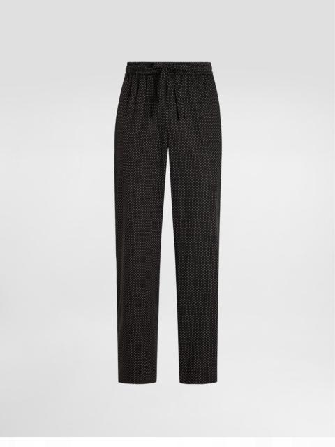 Dolce & Gabbana Micro-designed joggers