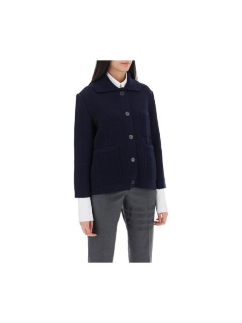 Thom Browne Thom browne cotton-cashmere knit jacket Size EU 42 for Women