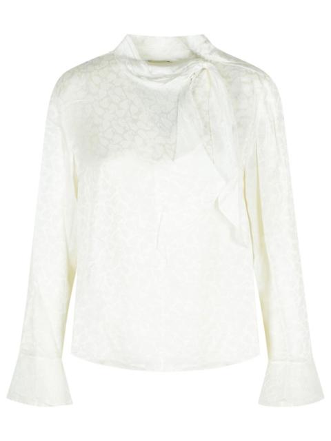 Isabel Marant Isabel Marant 'Raphaella Blouse In Silk And White Viscose Women