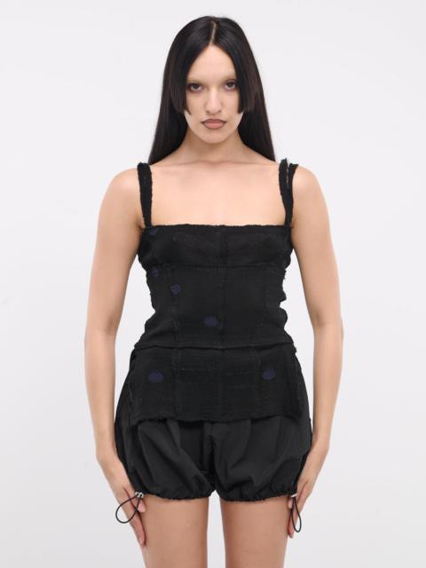 TALIA BYRE Open Neck Top