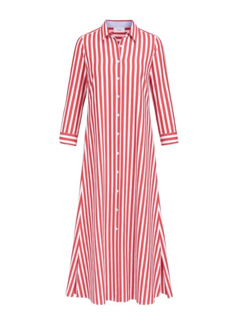 XÍRENA BODEN DRESS SCARLET STRIPE