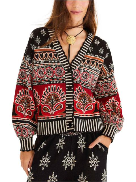 FARM RIO Ainika Love Coconut Grove Cardigan