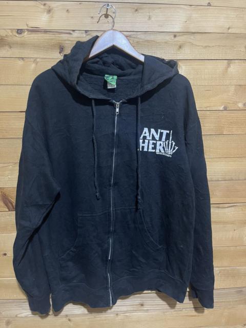 Other Designers Vintage antihero skeatboard hoodie zipper