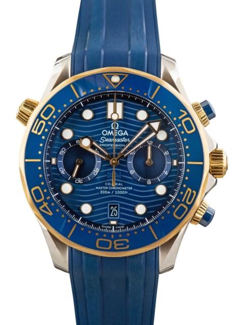 OMEGA Pre-owned Omega Seamaster Diver 300M Yellow Gold & Stainless Steel