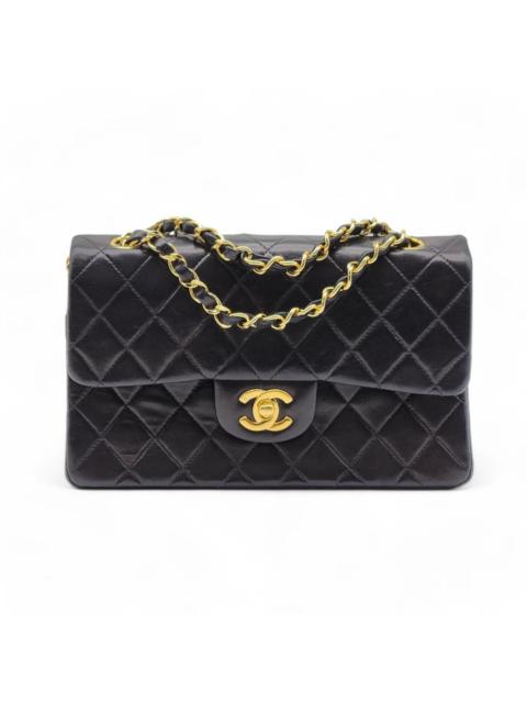 Classic Small Doubleflap Shoulder Bag Lambskin with Gold