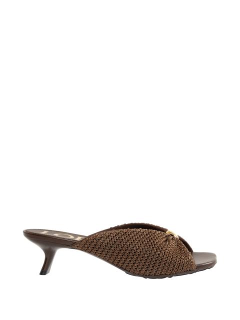 Loewe Loewe Paula's Ibiza Women Pebble Rafia Mules