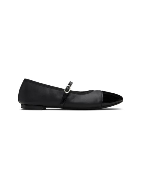 Repetto Black Georgiana Mary-Jane Ballerina Flats