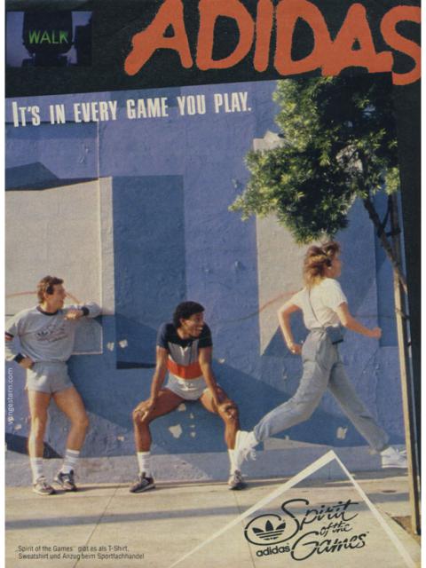 adidas Vintage Adidas Spirit Of The Games Sweatshirt