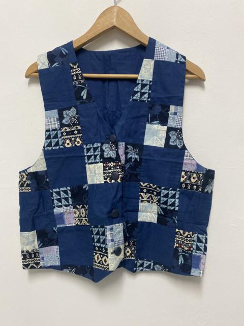 Other Designers Vintage - Vintage JapaneseBrand Patches vest Visvim Inspired Style