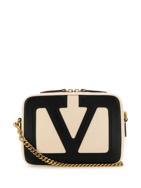 Valentino Valentino Garavani Women Ivory Nappa Leather Viva Superstar Crossbody Bag