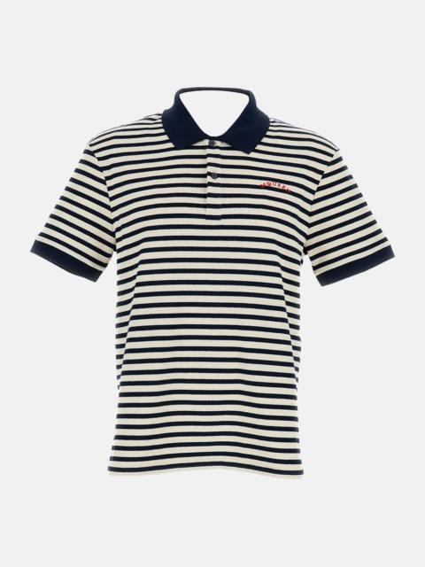 Alexander McQueen Striped Polo Shirt
