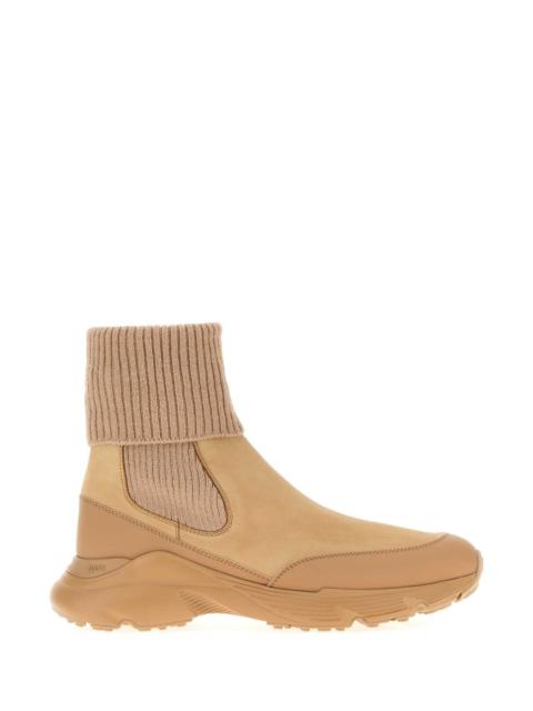 Tod's Tod's Women Beige Suede Ankle Boots