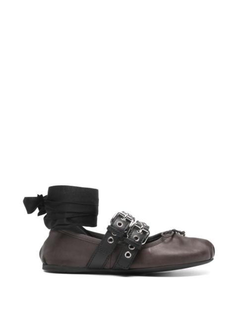 Miu Miu Miu Miu Women Leather Ballets