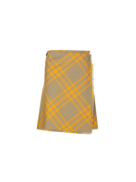 Burberry Kilt Style Skirt Women