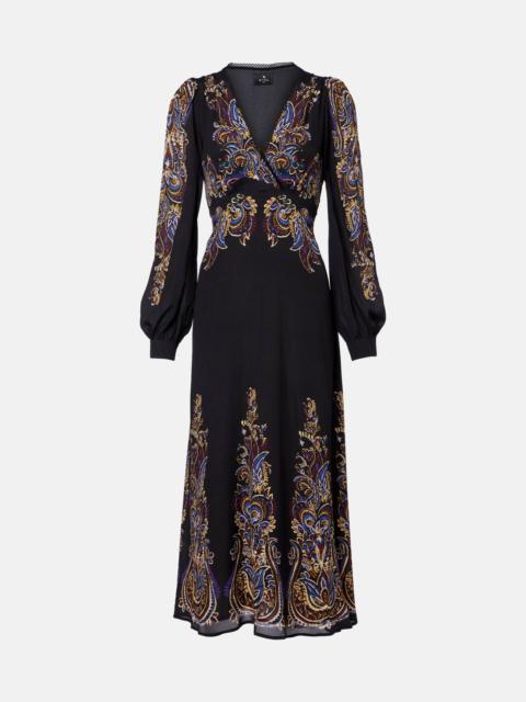 Etro Paisley midi dress