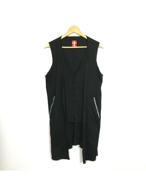Other Designers Japanese Brand × No Future - No Future Harajuku Punk Goth Sleeveless Cardigan