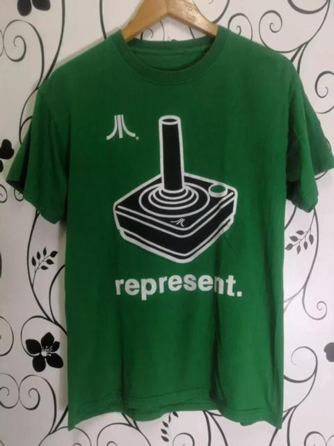 Other Designers Vintage - Vintage Atari Represent T shirt Game Big Logo