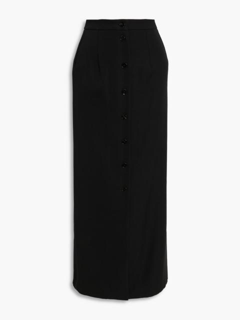 Jil Sander Wool-crepe maxi skirt
