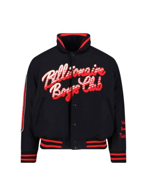 BILLIONAIRE BOYS CLUB "SCRIPT" BOMBER JACKET