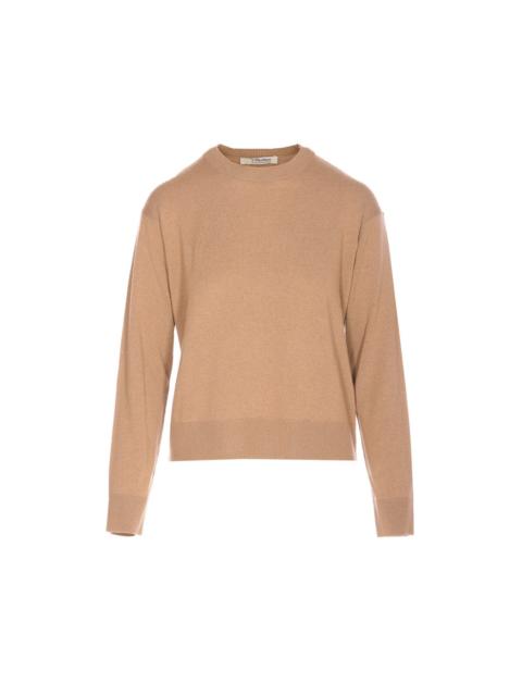 'S Max Mara S Max Mara Women Eco Wool Sweater With Logo Patches