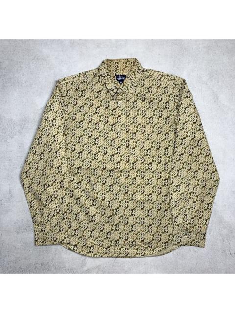 Stüssy Vintage Stussy Monogram Printed Shirt