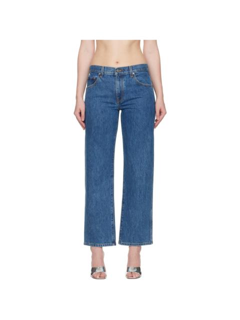 KHAITE Blue Kerrie Jeans