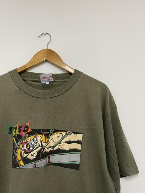 Other Designers Vintage - Vintage 90’s 5150 Skateboarding Anime Graphic T-Shirt st1