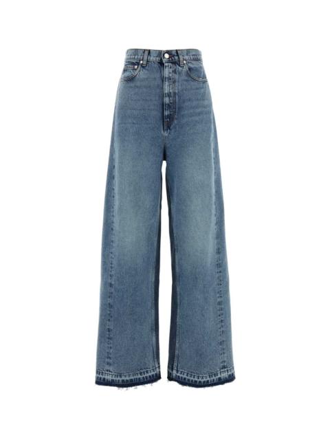 Stella McCartney Stella Mccartney Women Denim Ride-Leg Jeans