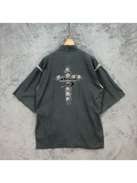 Other Designers Cardigan - VINTAGE PIKO HAWAIIAN LONGBOARD WEAR KIMONO #5698-203