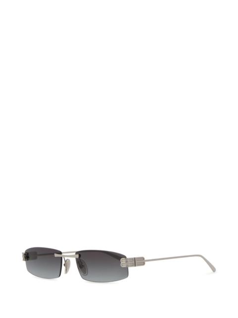 BALENCIAGA Silver metal Gossip sunglasses