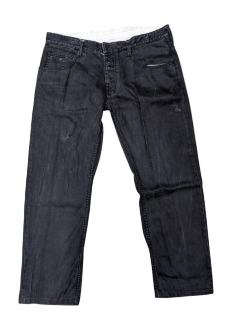EMPORIO ARMANI ARCHIVAL EMPORIO ARMANI Y2K SPECIAL AIRBRUSH-DYED DENIM