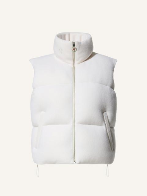 PERFECT MOMENT Wool & Cashmere Down Gilet