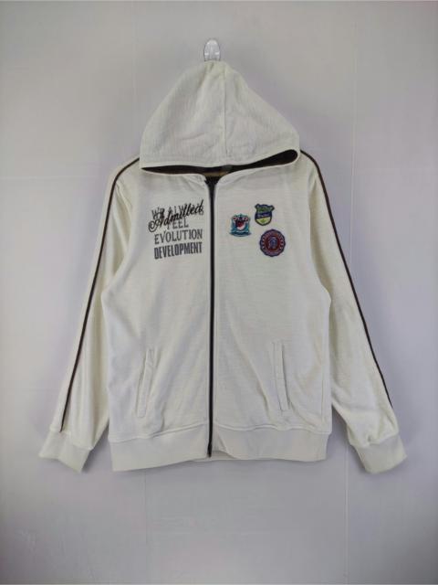 Other Designers Japanese Brand - Vintage Velvet Sweater Hoodie Zipper